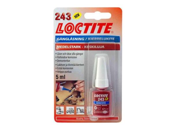 Gjengelim Loctite® 243 5ml