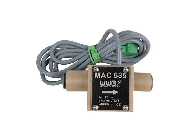 Flowmeter -Mac 535, Turbin, JG 3/8"-5/16", mvc