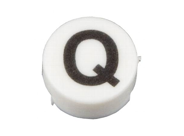 Button -Q, Wunder-bar, black on white