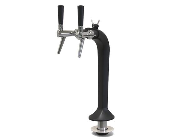 Hydra I2, mat black, C-tap, LED/QC