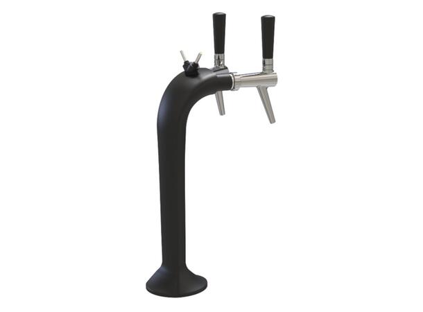 Hydra I2, mat black, C-tap, LED/QC