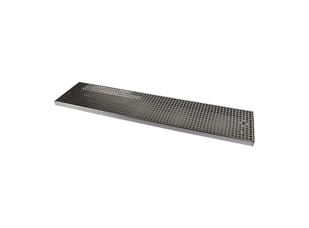 Spillbrett 220x1000 Rustfritt stål