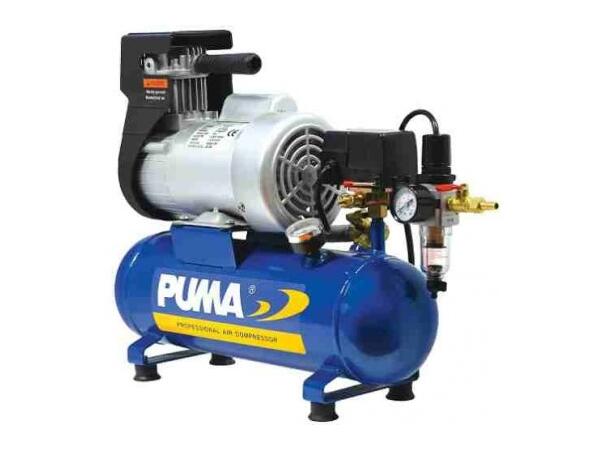 Air compressor PUMA 1HP Oil-free with water filter