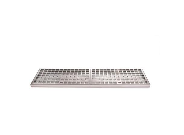 Drip tray 220x800 Stainless steel 
