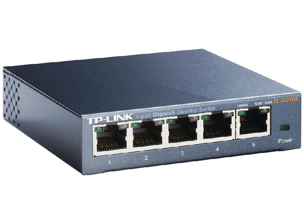 Ethernet-switch 5 porter TP-Link Tap.IT kassaoppkobling