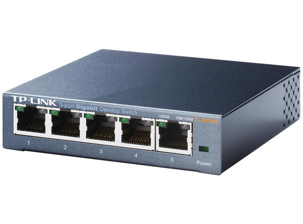 Ethernet-switch 5 porter TP-Link