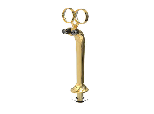 Font -Hydra I2, PVD gold, medallion Beer Tower 