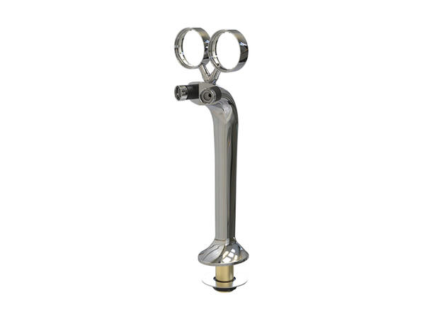 Font -Hydra I2, chrome, medallion Beer Tower