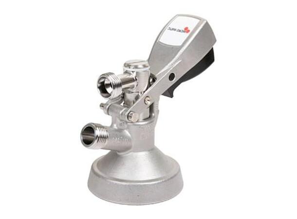 Keg coupler -G-system, short probe, 1/2" Stainless steel