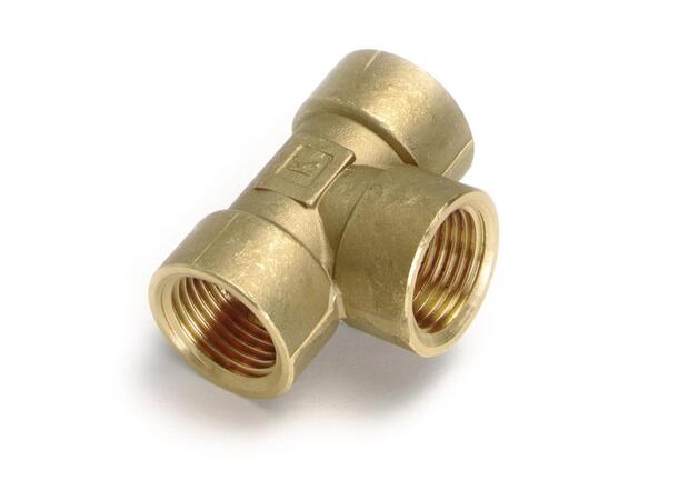 1/2" T-rør Isiflo, messing