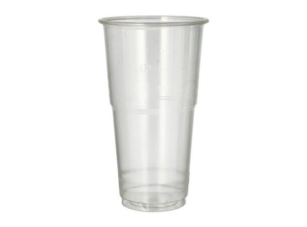 60 cups Clear, 0.5L, Ø 9.5 cm