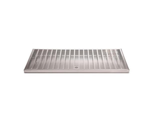 Drip tray 220x600 Stainless steel 