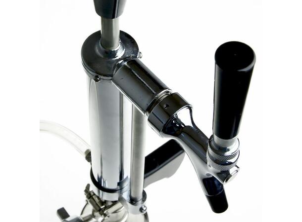 Party pump for beer kegs