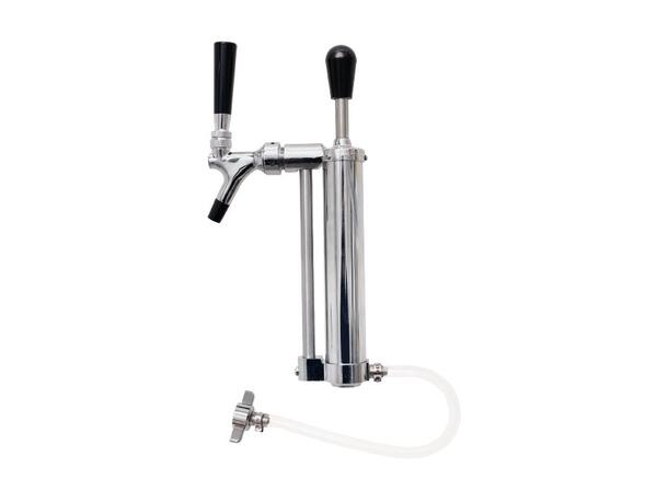 Party pump for beer kegs