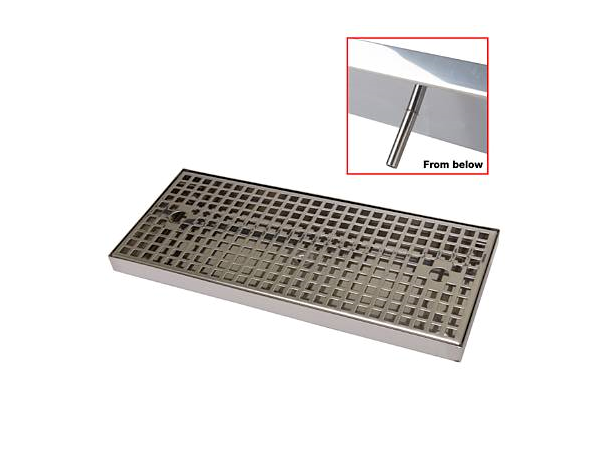 Drip tray -170x400, drain